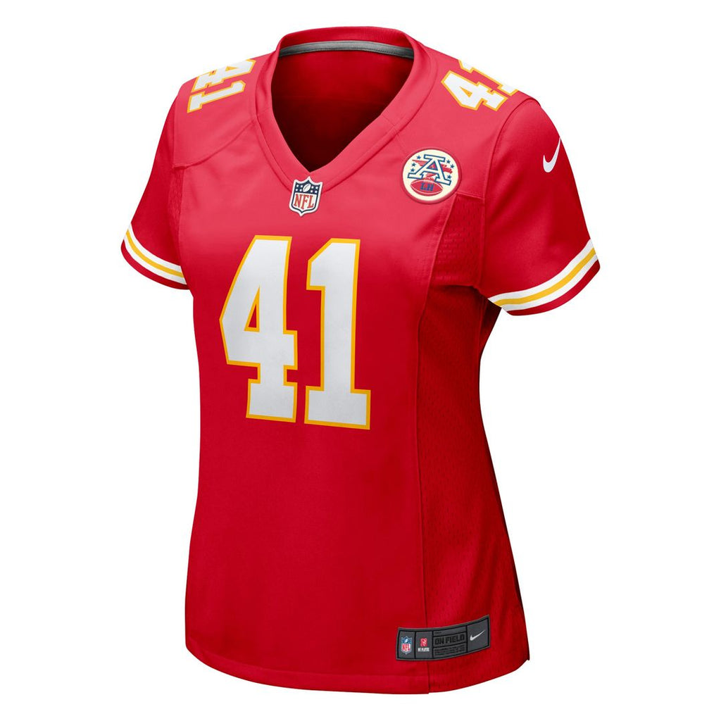 James Winchester Kansas City Chiefs Nike Women's Game Jersey - Red
