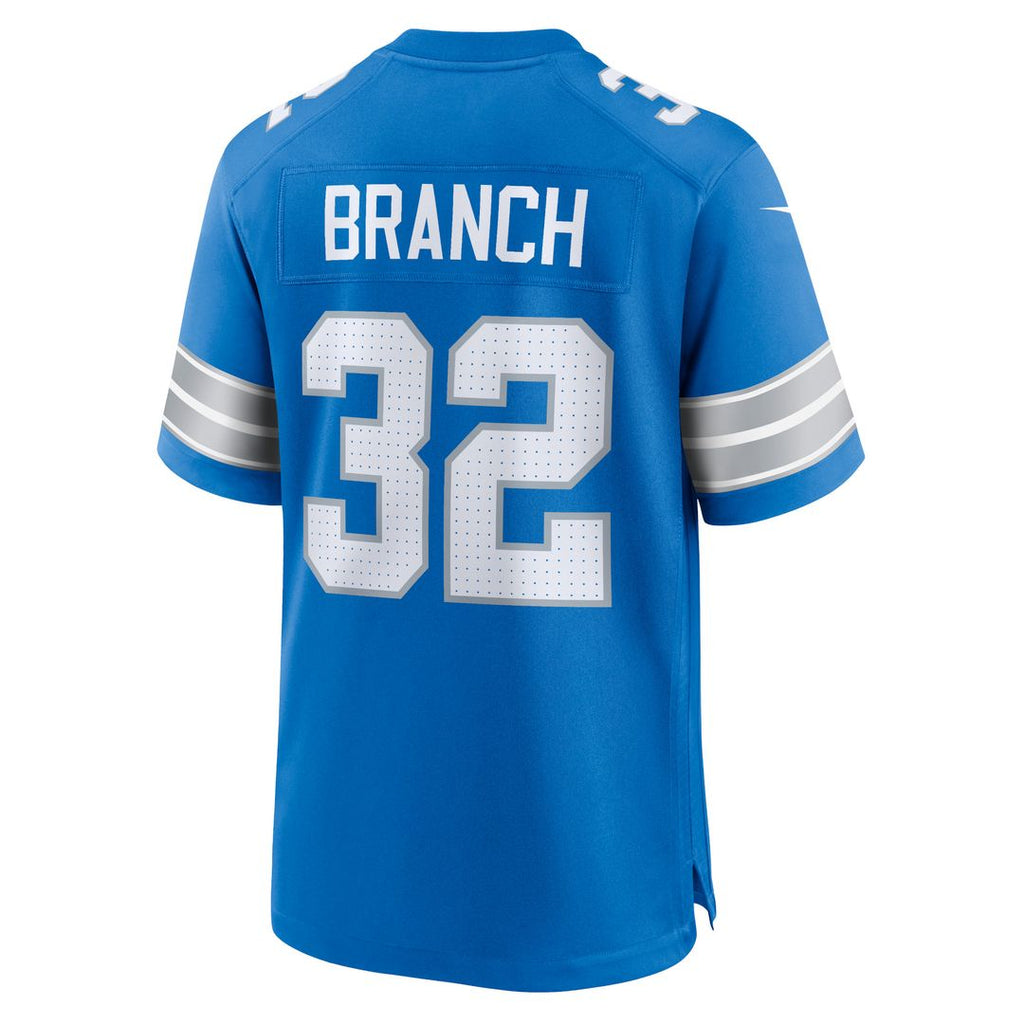 Brian Branch Detroit Lions Nike Game Jersey - Blue