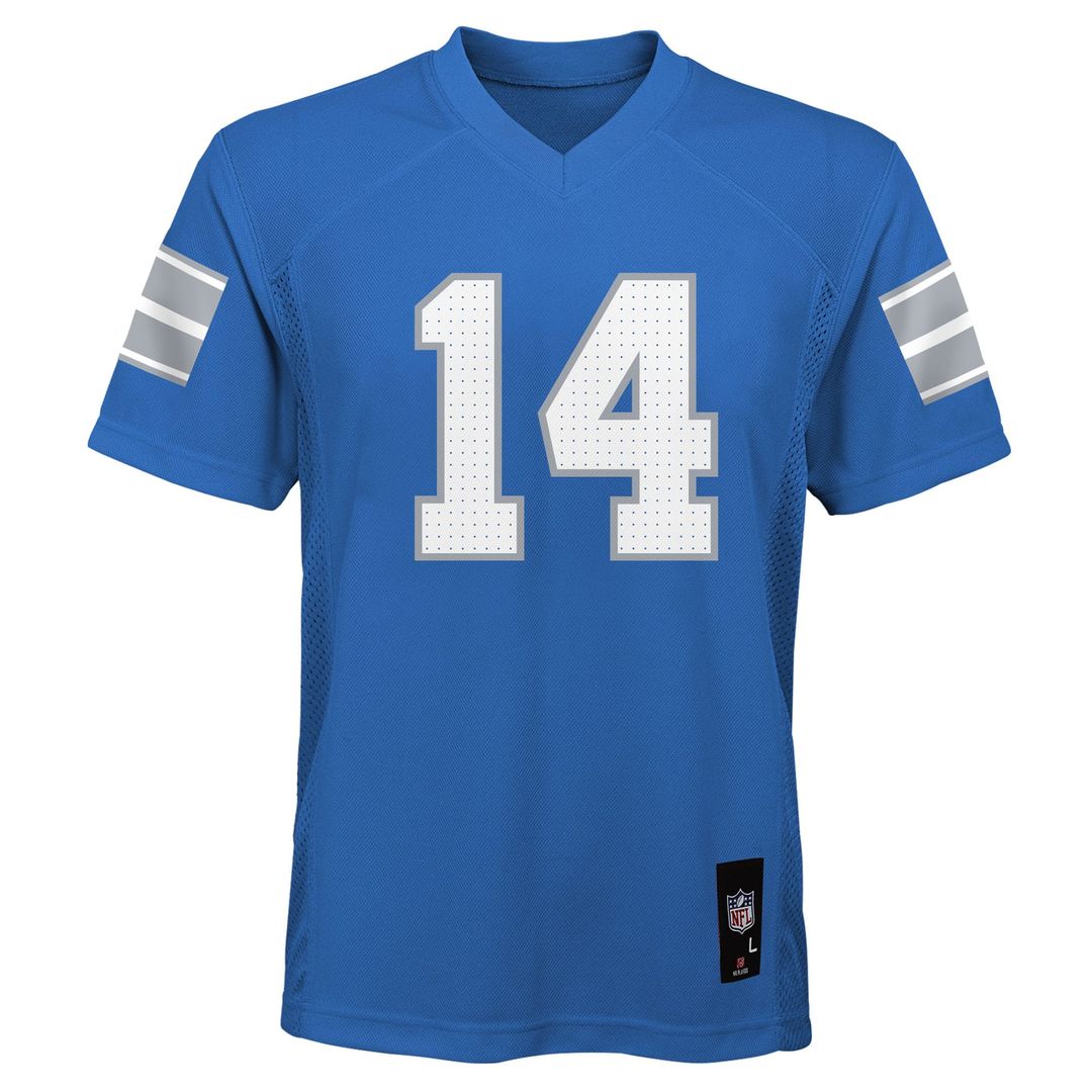 Amon-Ra St. Brown Detroit Lions Youth Replica Player Jersey - Blue