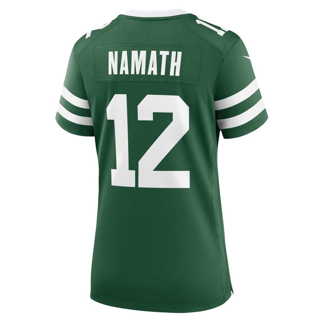 Joe Namath New York Jets Nike Women's Retired Player Game Jersey - Legacy Green