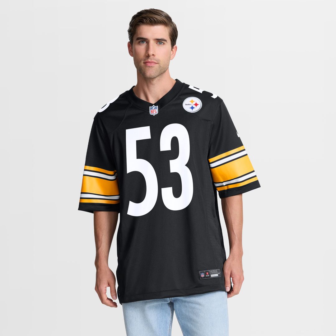 JaWhaun Bentley Pittsburgh Steelers Nike Team Game Jersey -  Black