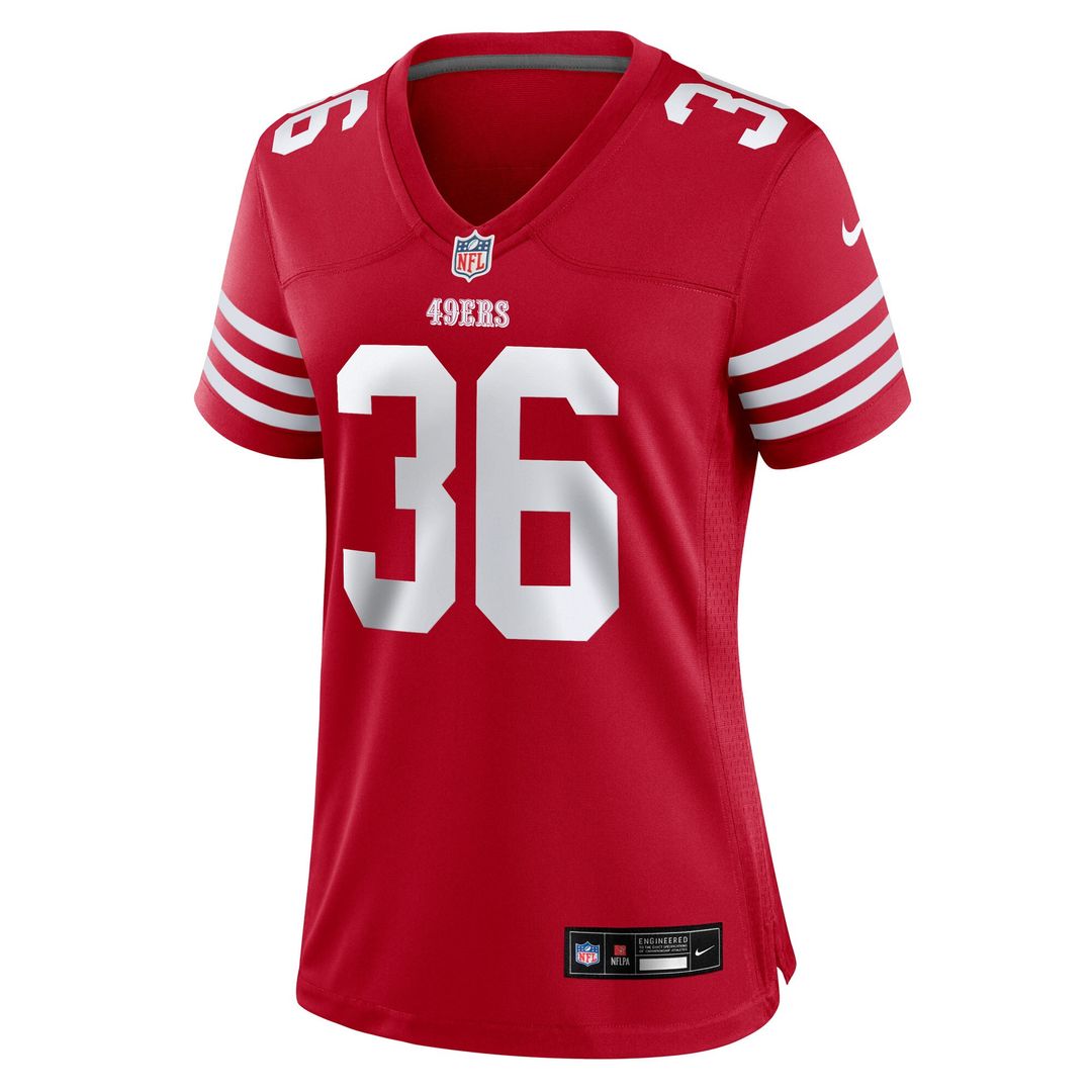 Marques Sigle San Francisco 49ers Nike Women's Team Game Jersey -  Scarlet