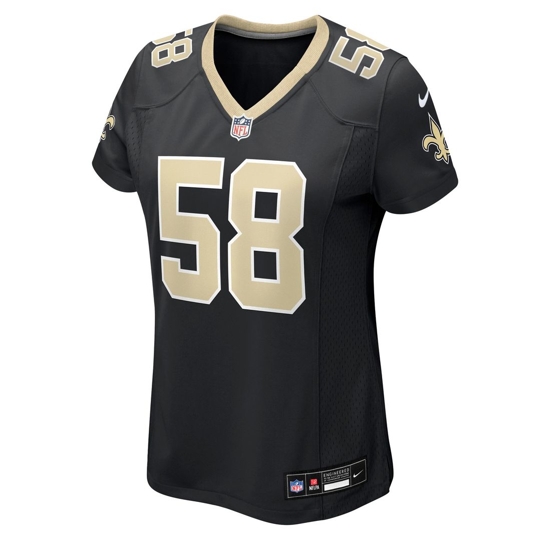 Chris Rumph II New Orleans Saints Nike Women's Team Game Jersey -  Black