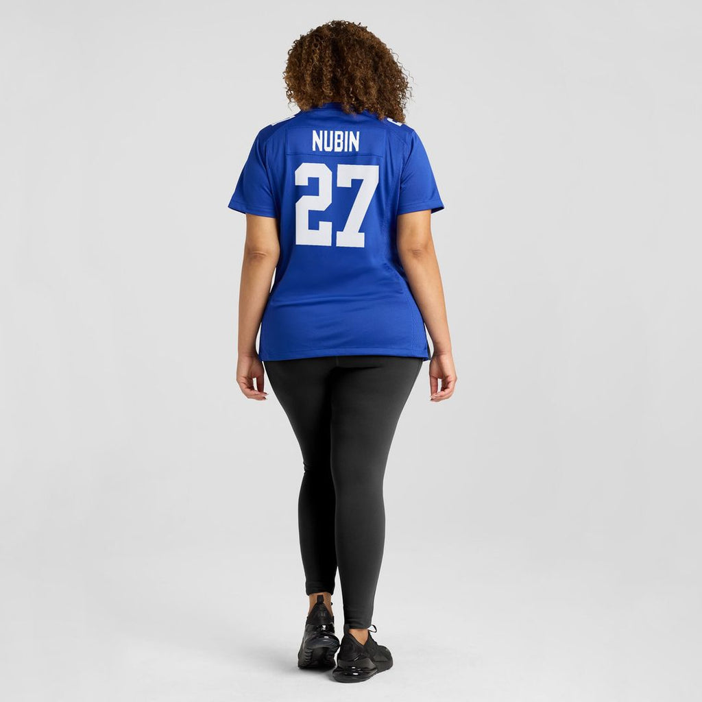 Tyler Nubin New York Giants Nike Women's Team Game Jersey -  Royal