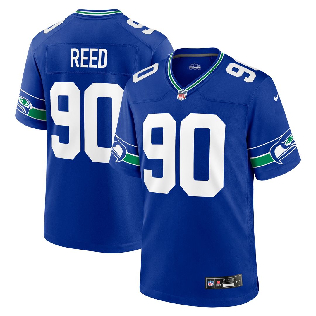 Jarran Reed Seattle Seahawks Nike Alternate Game Jersey - Royal