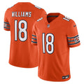 Caleb Williams Chicago Bears Nike Vapor F.U.S.E. Limited Jersey - Orange