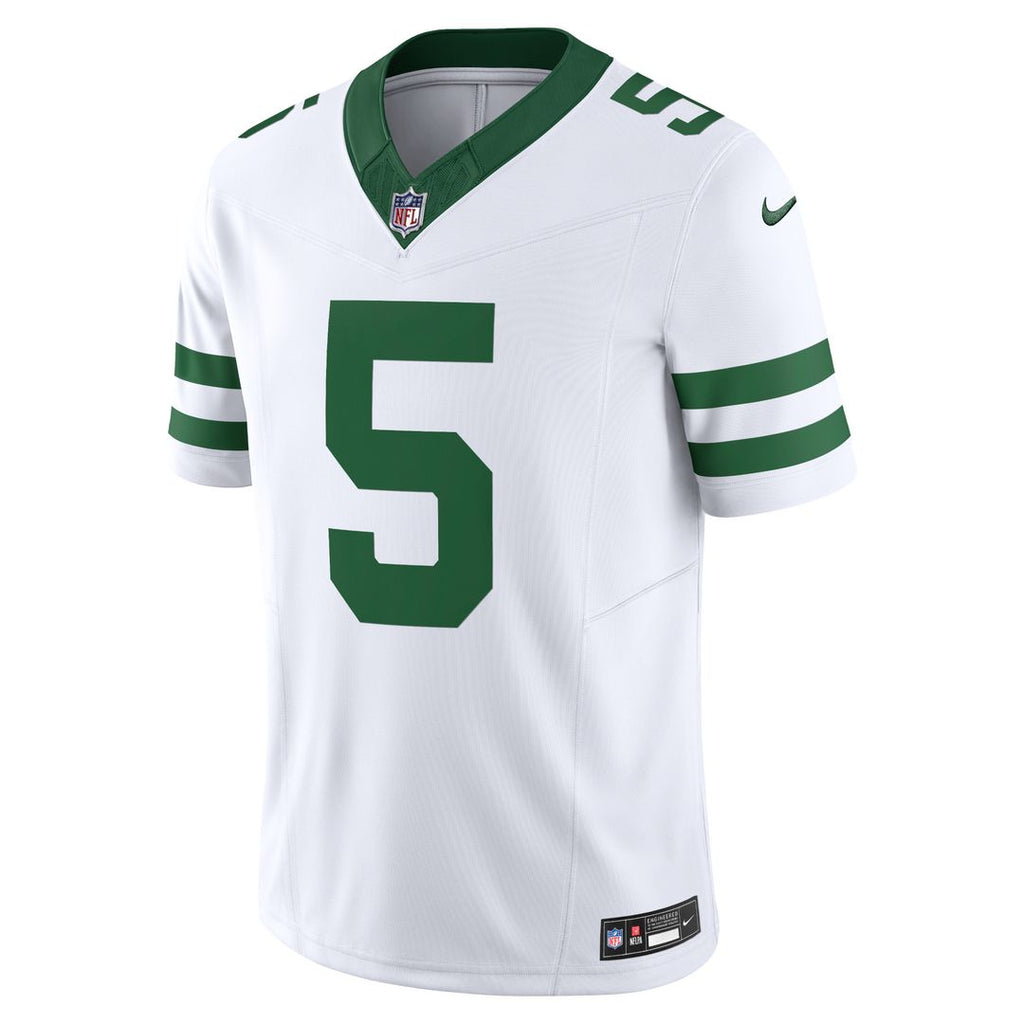 Garrett Wilson New York Jets Nike Vapor F.U.S.E. Limited Jersey  - Legacy White