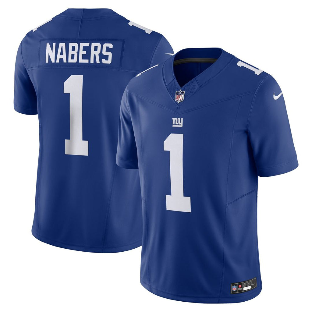 Malik Nabers New York Giants Nike Vapor F.U.S.E. Limited Jersey - Royal