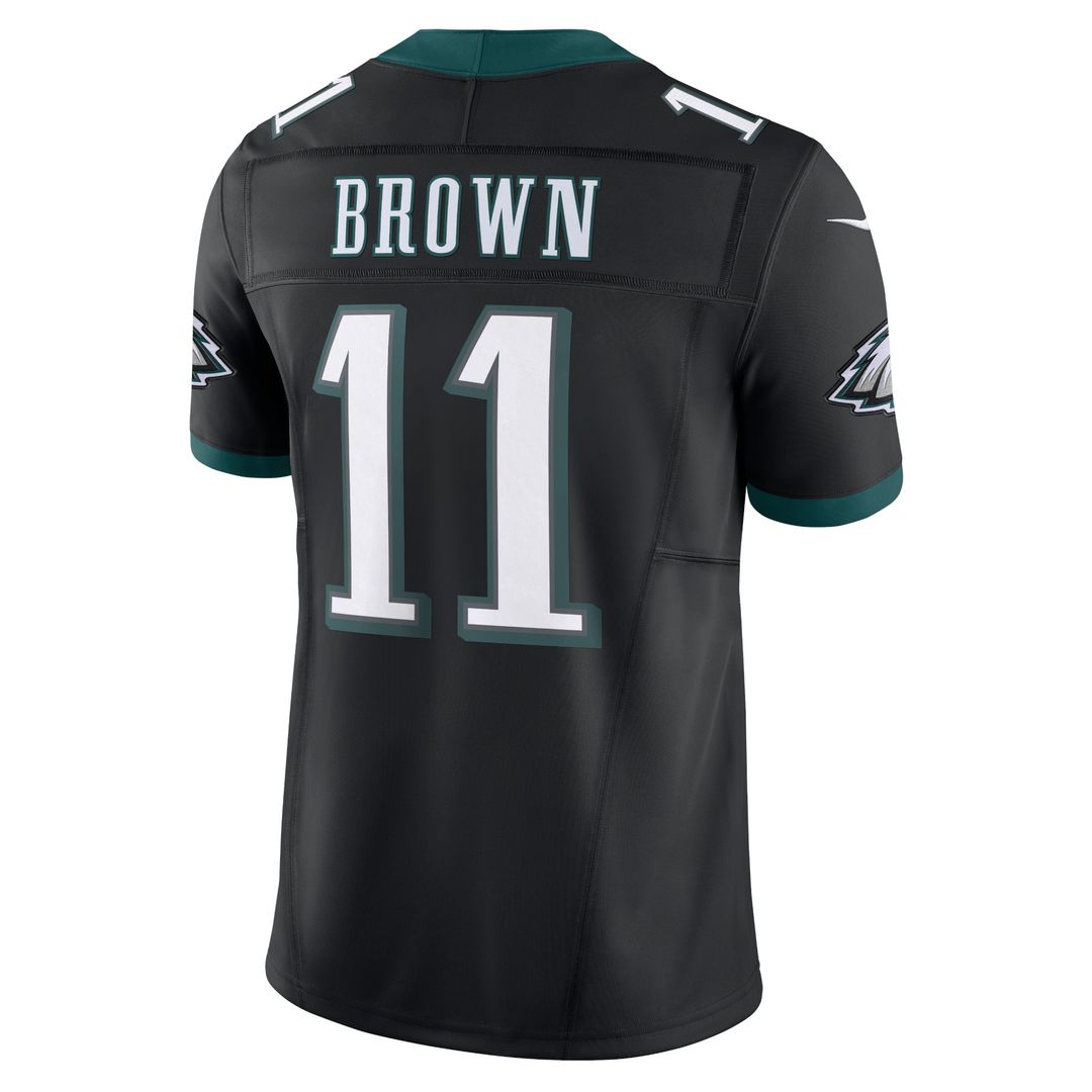 A.J. Brown Philadelphia Eagles Nike Alternate Vapor F.U.S.E. Limited Jersey - Black