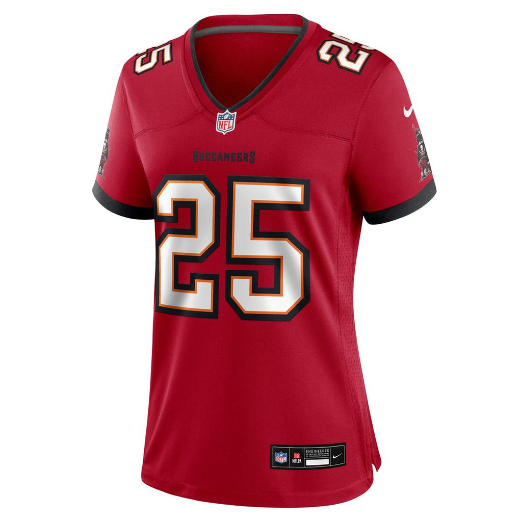 Jacob Parrish Tampa Bay Buccaneers Nike Women's Team Game Jersey -  Red