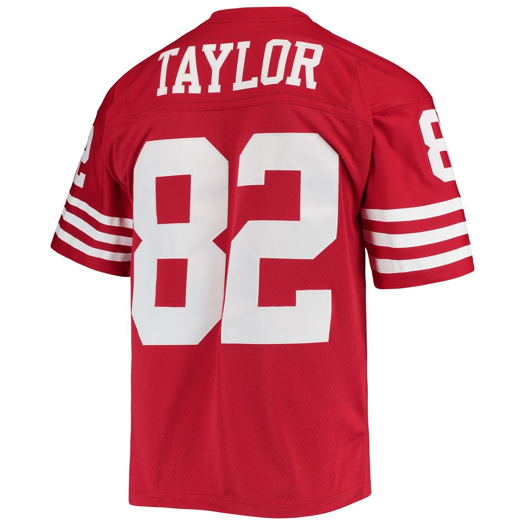 John Taylor San Francisco 49ers Mitchell & Ness Legacy Replica Jersey - Scarlet