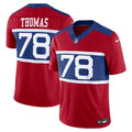 Andrew Thomas New York Giants Nike Alternate Vapor F.U.S.E. Limited Jersey - Century Red