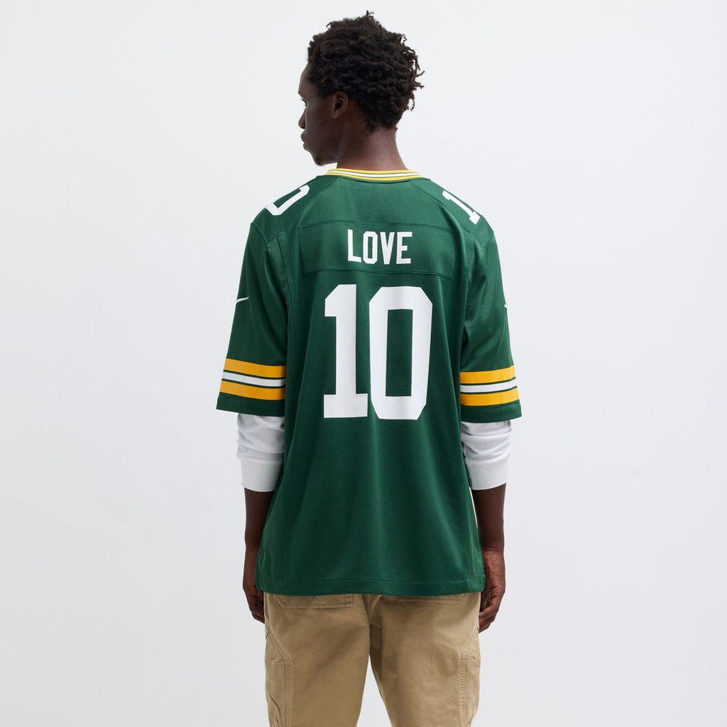 Jordan Love Green Bay Packers Nike Player Game Jersey - Green