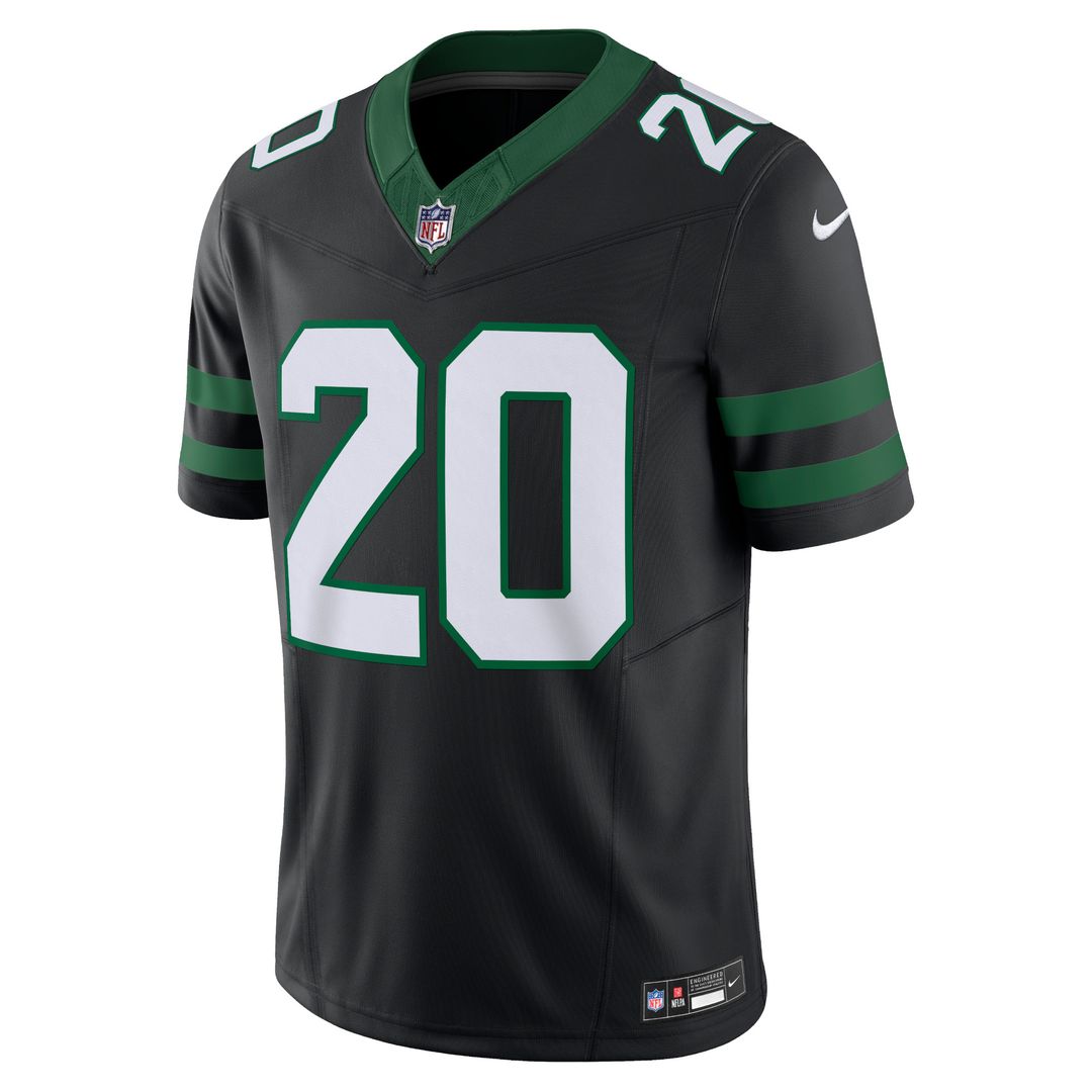 Breece Hall New York Jets Nike Alternate Vapor F.U.S.E. Limited Jersey  - Legacy Black