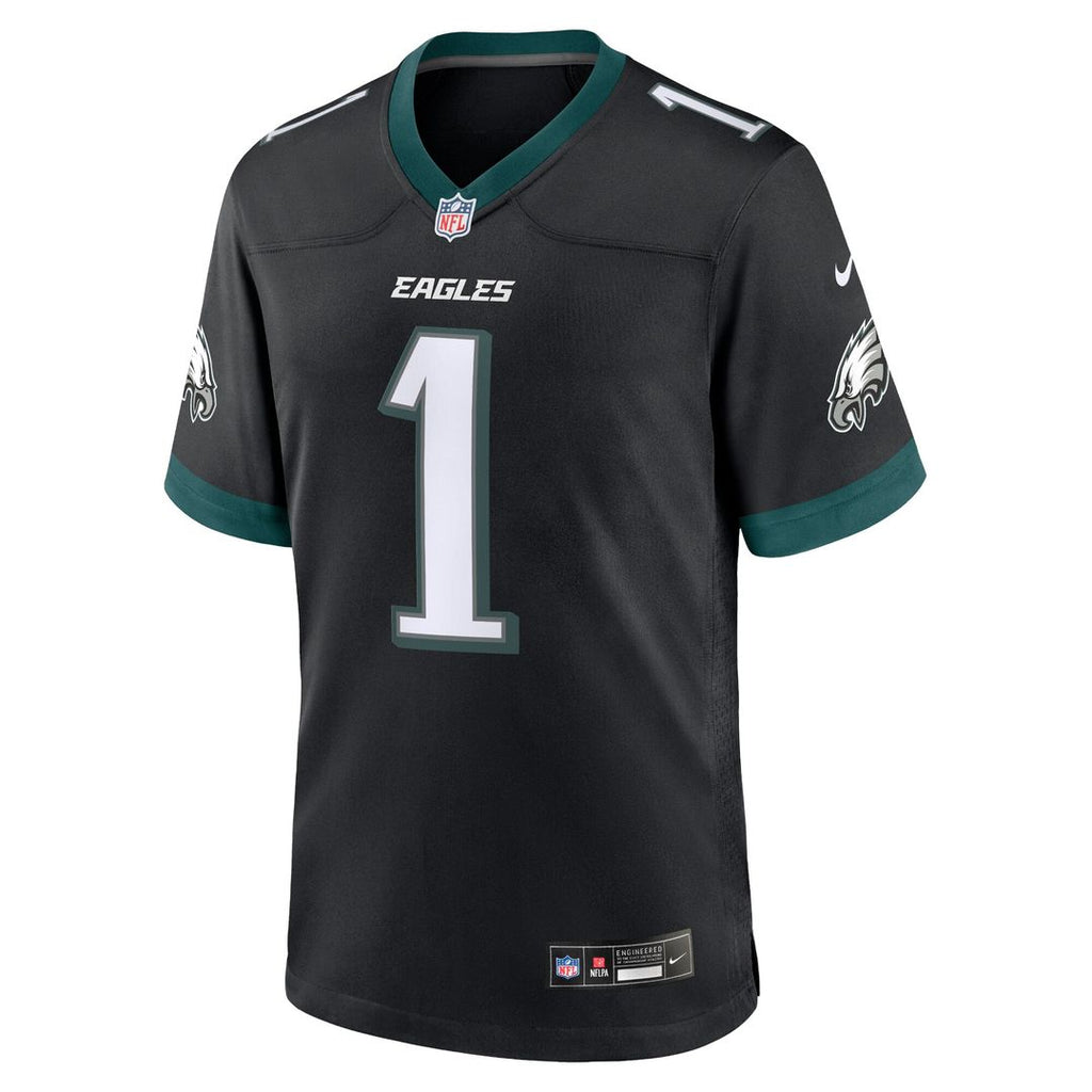 Jalen Hurts Philadelphia Eagles Nike Alternate Game Jersey - Black