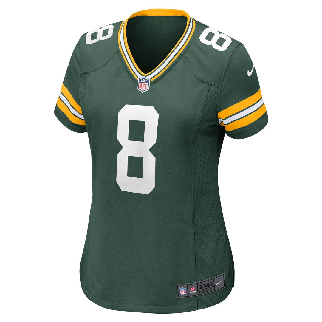 Josh Jacobs Green Bay Packers Nike Women's Team Game Jersey -  Green