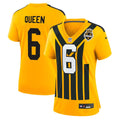 Patrick Queen Pittsburgh Steelers Nike Women's Alternate 1933 Throwback Game Jersey - Gold
