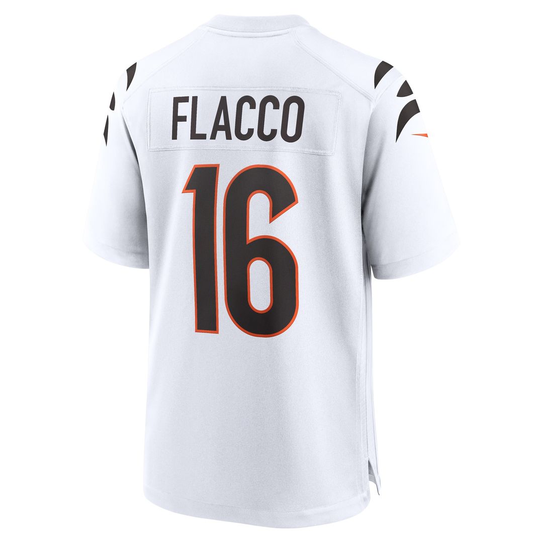 Joe Flacco Cincinnati Bengals Nike Game Jersey -  White