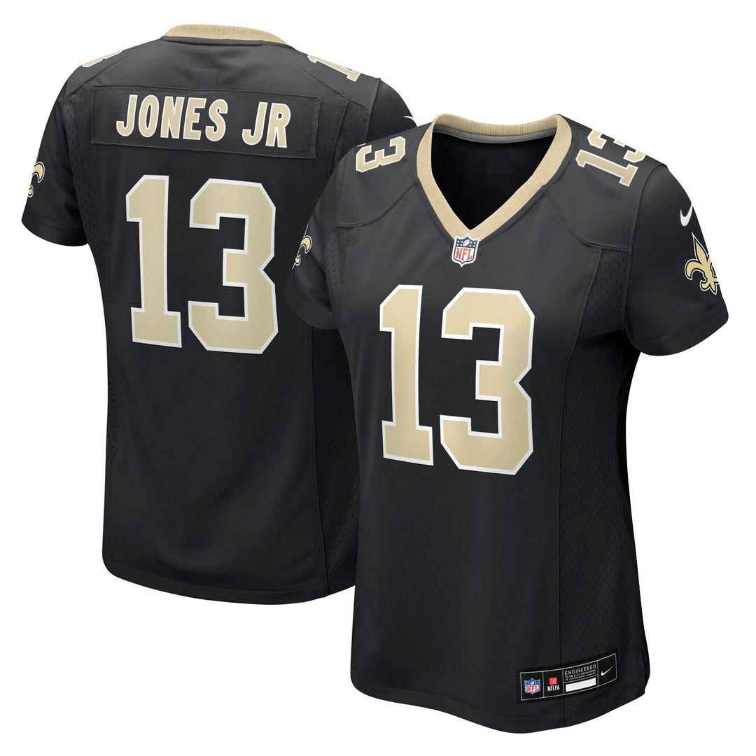 Velus Jones Jr. New Orleans Saints Nike Women's Team Game Jersey -  Black