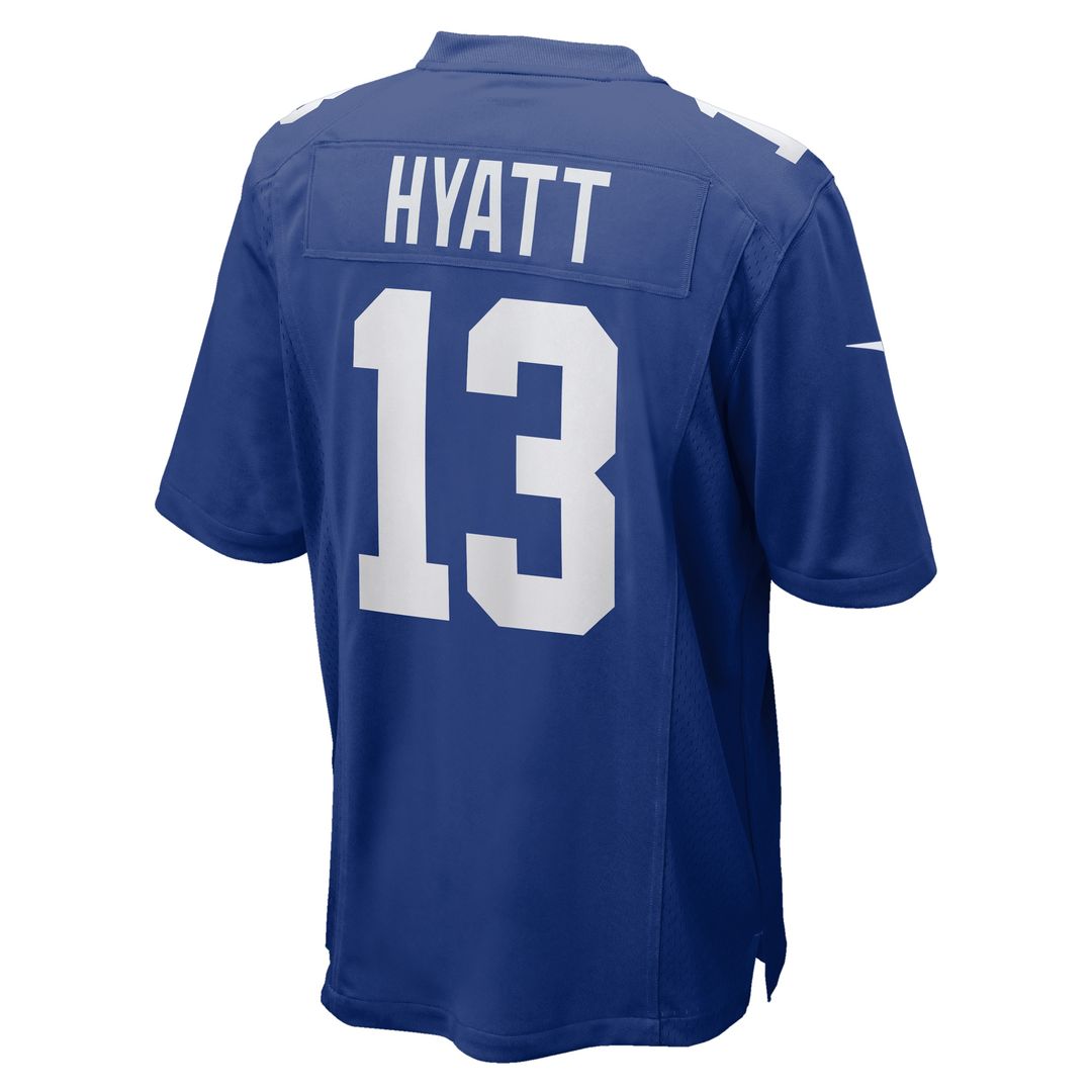 Jalin Hyatt New York Giants Nike Team Game Jersey -  Royal