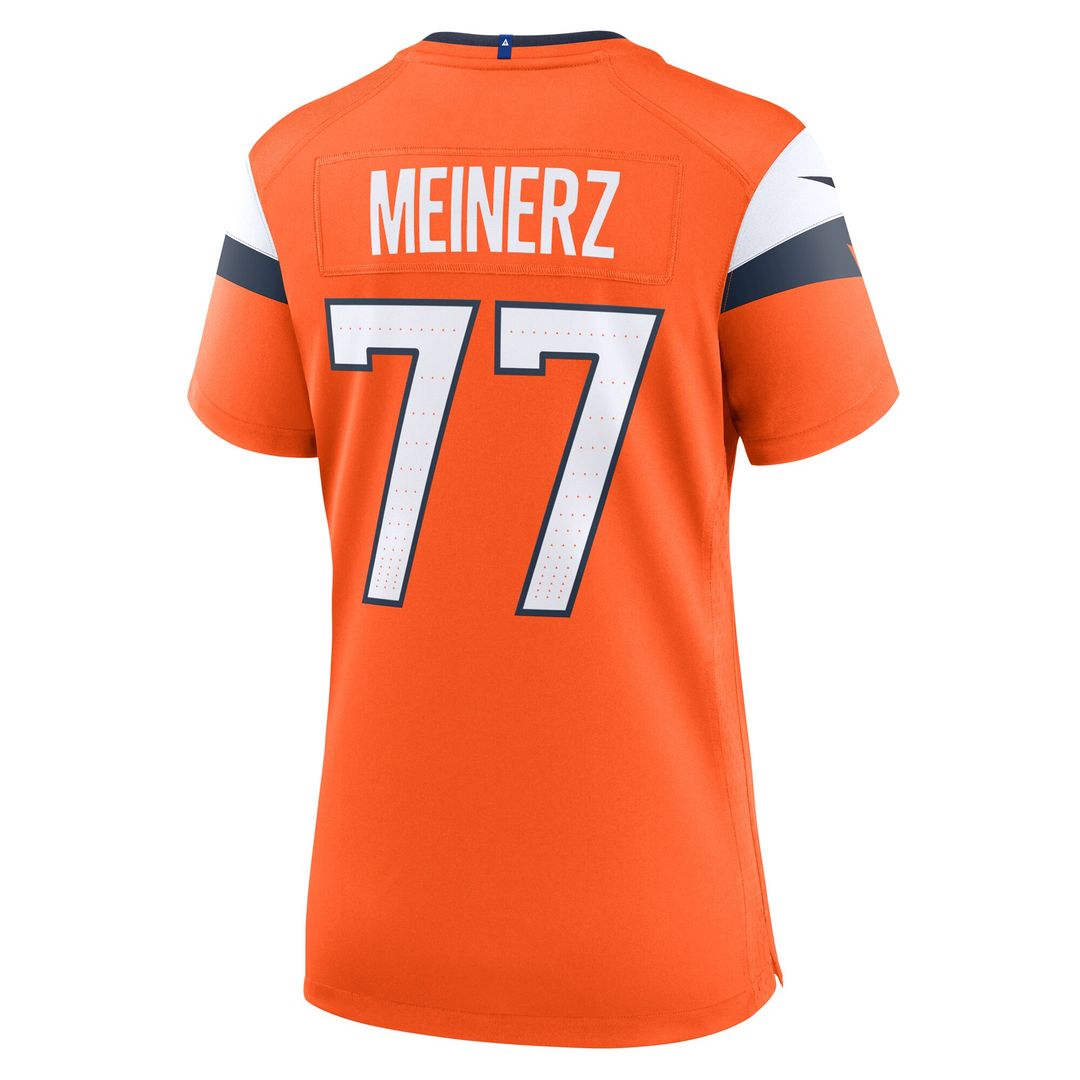 Quinn Meinerz Denver Broncos Nike Women's Team Game Jersey -  Orange