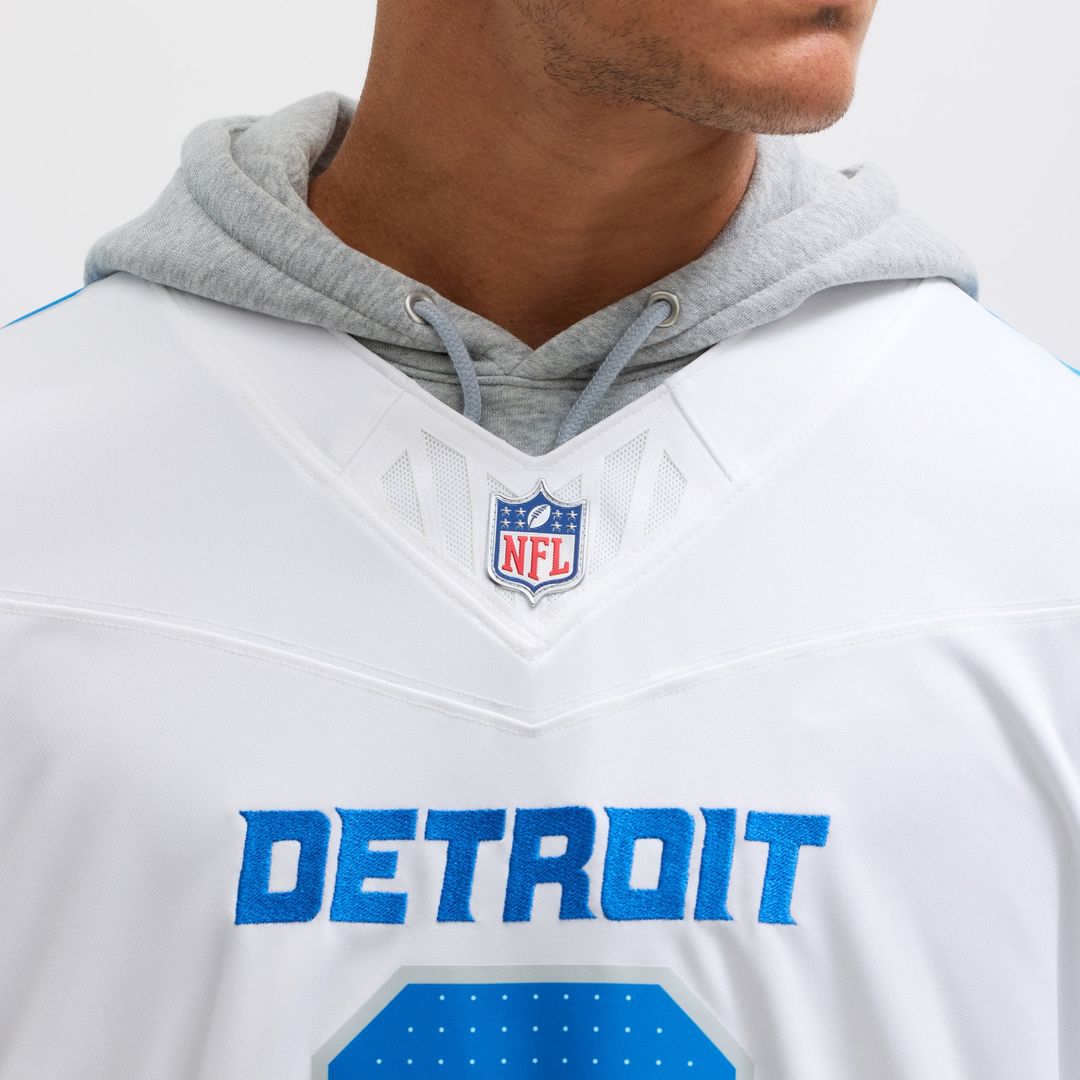 Jahmyr Gibbs Detroit Lions Nike Vapor F.U.S.E. Limited Jersey - White