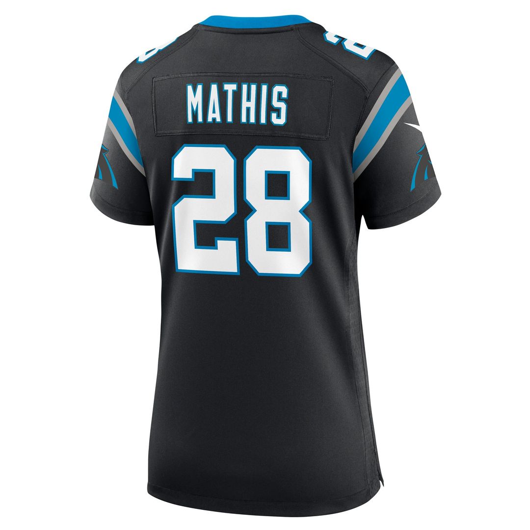 Damarri Mathis Carolina Panthers Nike Women's Team Game Jersey -  Black