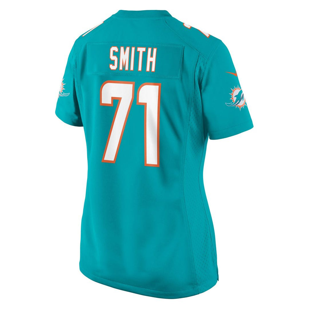 Kion Smith Miami Dolphins Nike Women's  Game Jersey -  Aqua