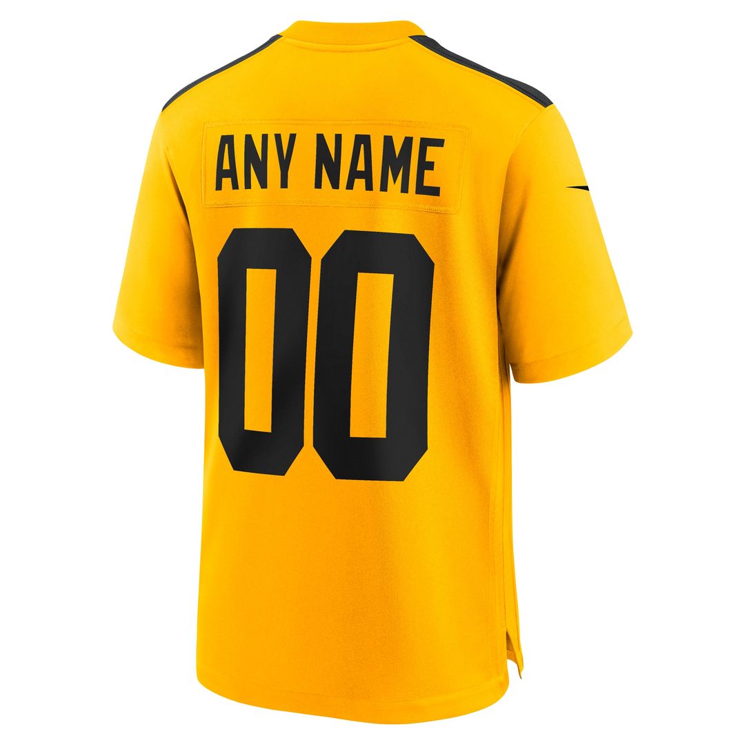 Pittsburgh Steelers Nike Youth Alternate 1933 Throwback Game Custom Jersey - Gold