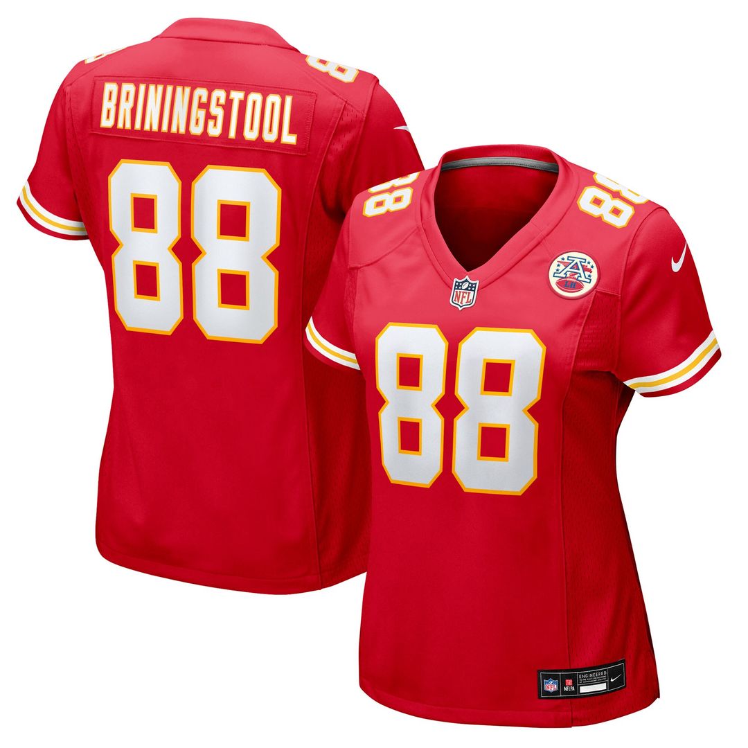 Jake Briningstool Kansas City Chiefs Nike Women's Team Game Jersey -  Red