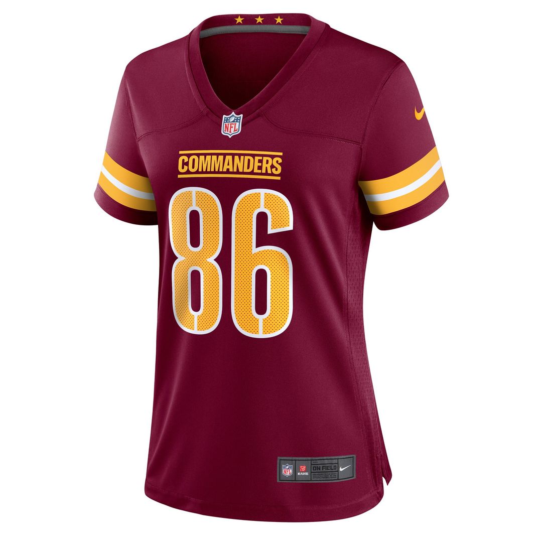 Zach Ertz Washington Commanders Nike Women's Game Jersey -  Burgundy