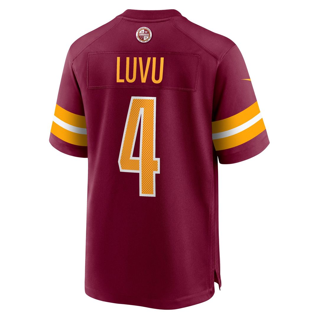 Frankie Luvu Washington Commanders Nike  Game Jersey -  Burgundy