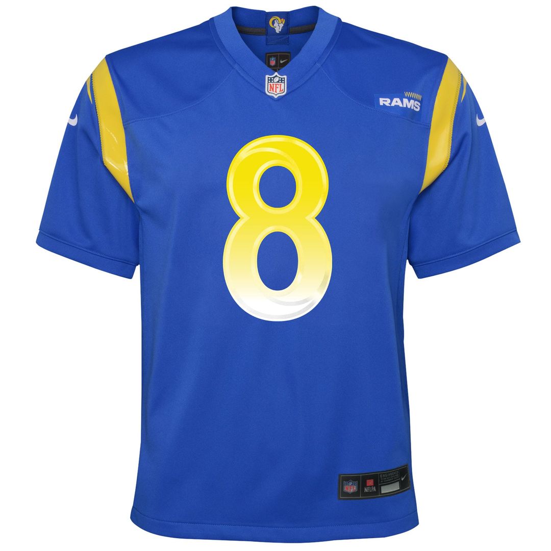 Jared Verse Los Angeles Rams Nike Youth Team Game Jersey - Royal