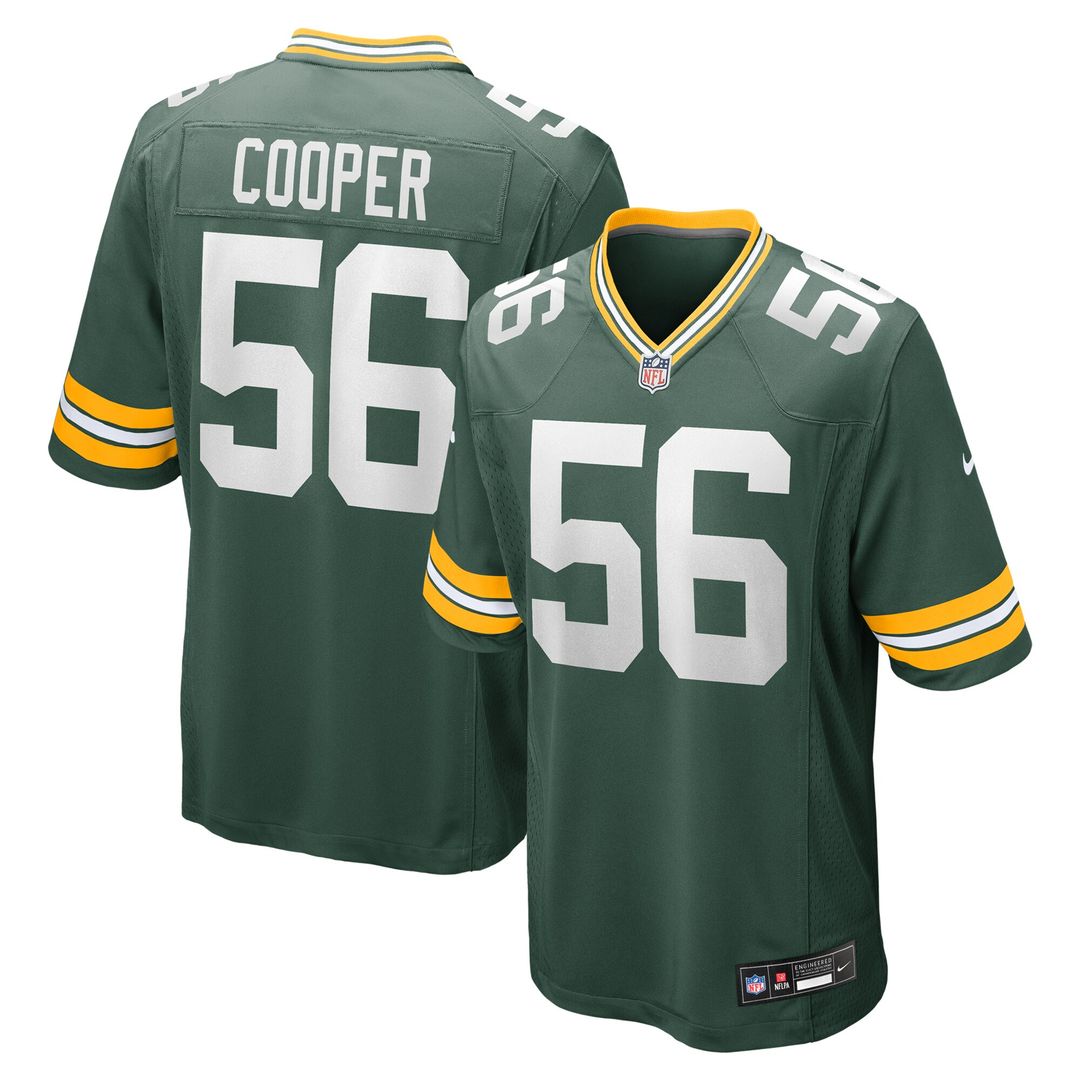 Edgerrin Cooper Green Bay Packers Nike  Game Jersey -  Green