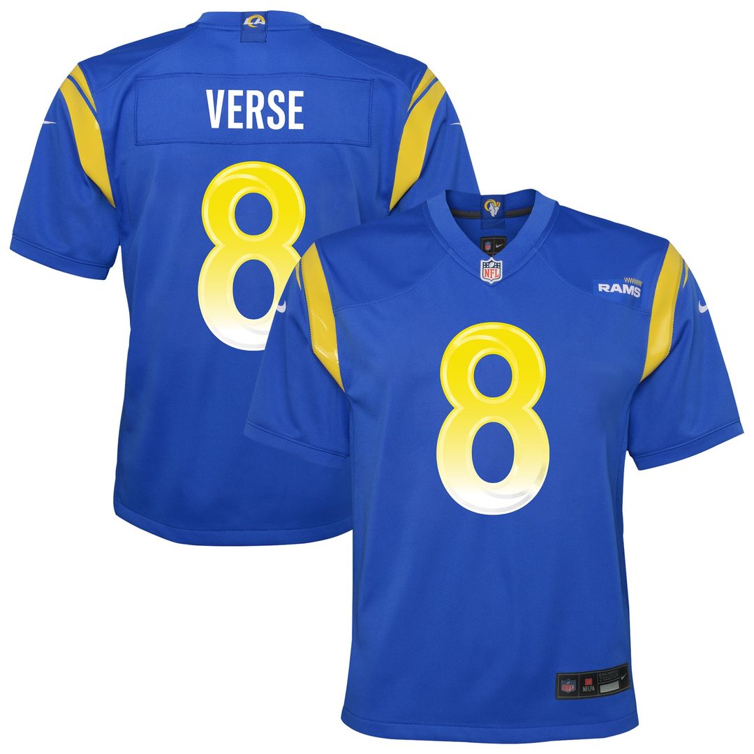 Jared Verse Los Angeles Rams Nike Youth Team Game Jersey - Royal