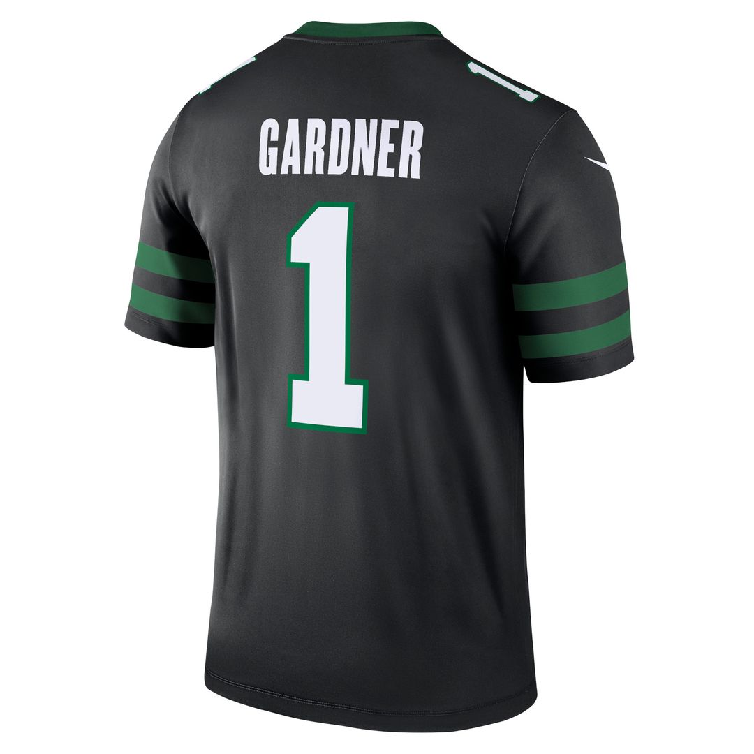 Ahmad Sauce Gardner New York Jets Nike Legend Player Performance Top - Black