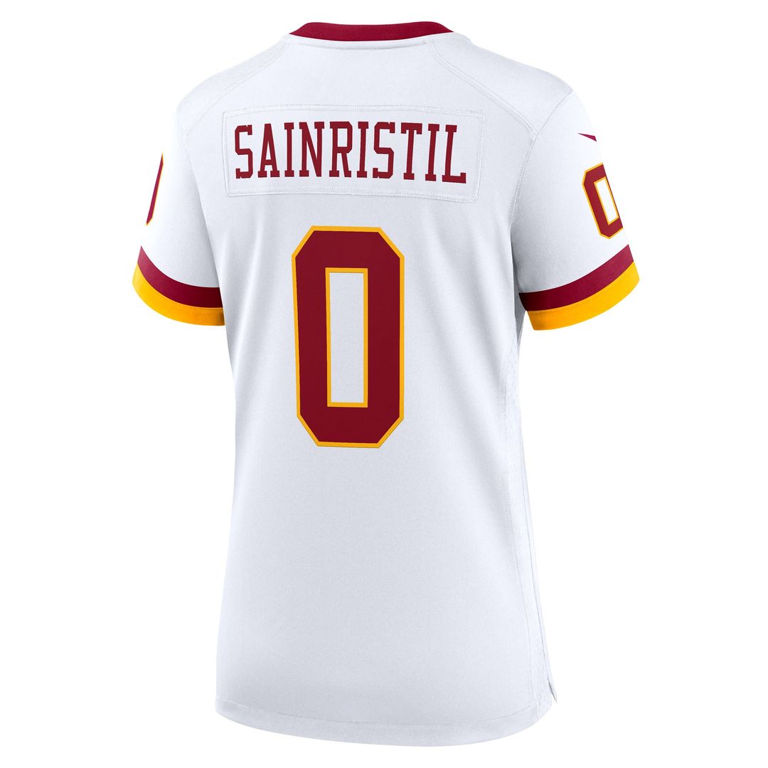 Mike Sainristil Washington Commanders Nike Women's Game Super Bowl Era Jersey - White