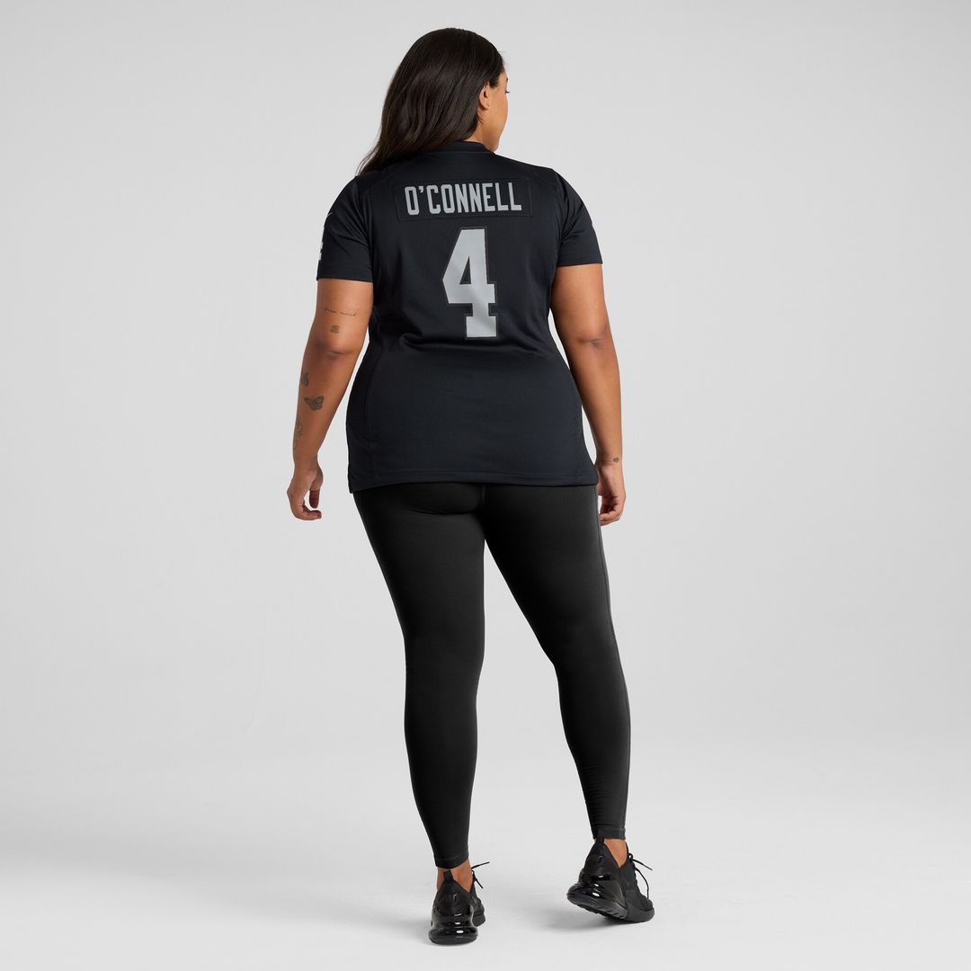Aidan O'Connell Las Vegas Raiders Nike Women's  Game Jersey -  Black