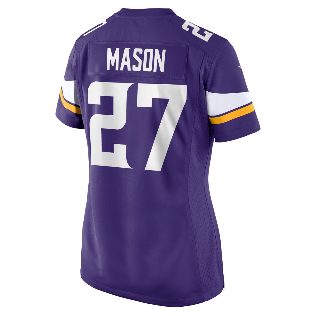 Jordan Mason Minnesota Vikings Nike Women's Team Game Jersey -  Purple