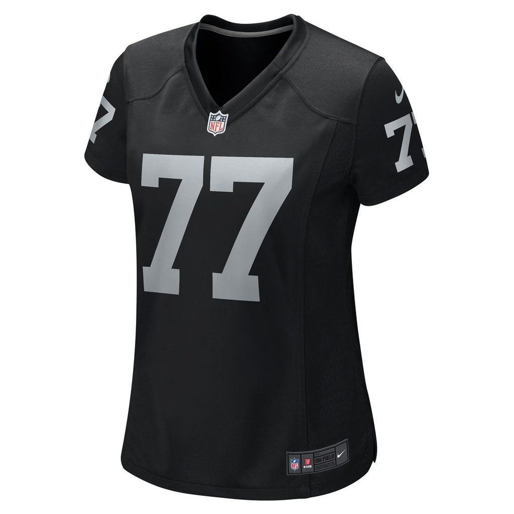 Thayer Munford Jr. Las Vegas Raiders Nike Women's Team Game Jersey -  Black