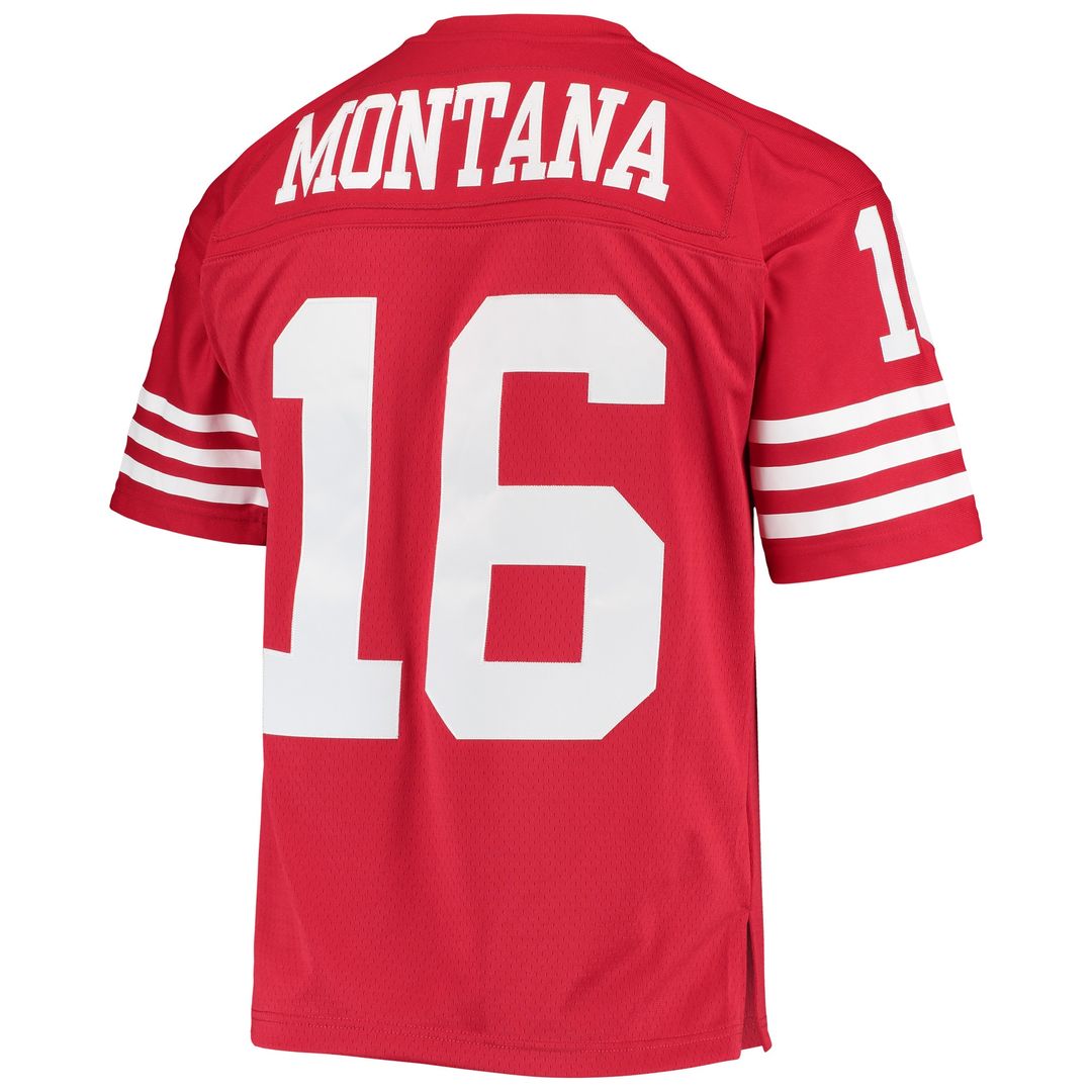 Joe Montana San Francisco 49ers Mitchell & Ness Legacy Replica Jersey - Scarlet