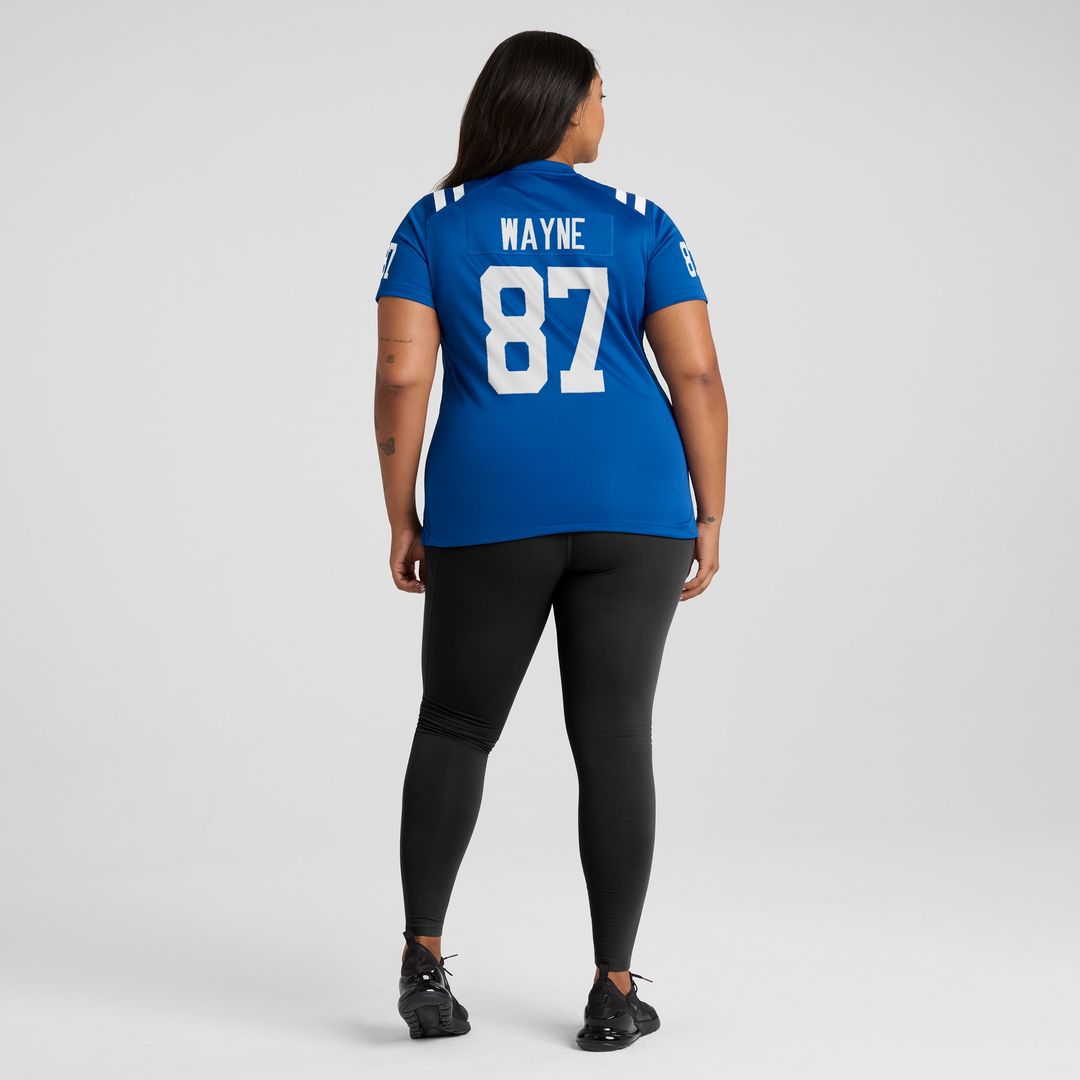 Reggie Wayne Indianapolis Colts Women's Nike Retired Player Game Jersey - Royal