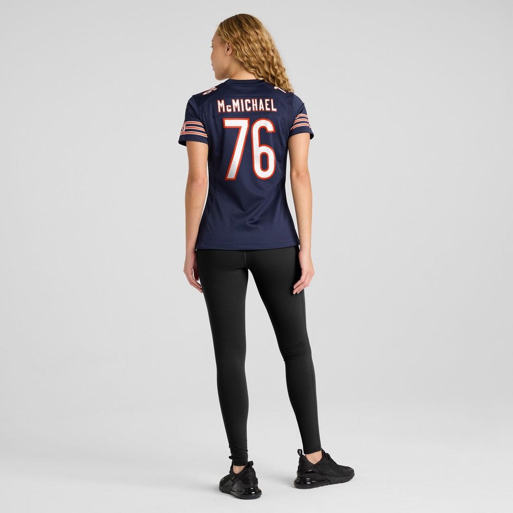 Steve McMichael Chicago Bears Nike Women's  Retired Player Game Jersey -  Navy