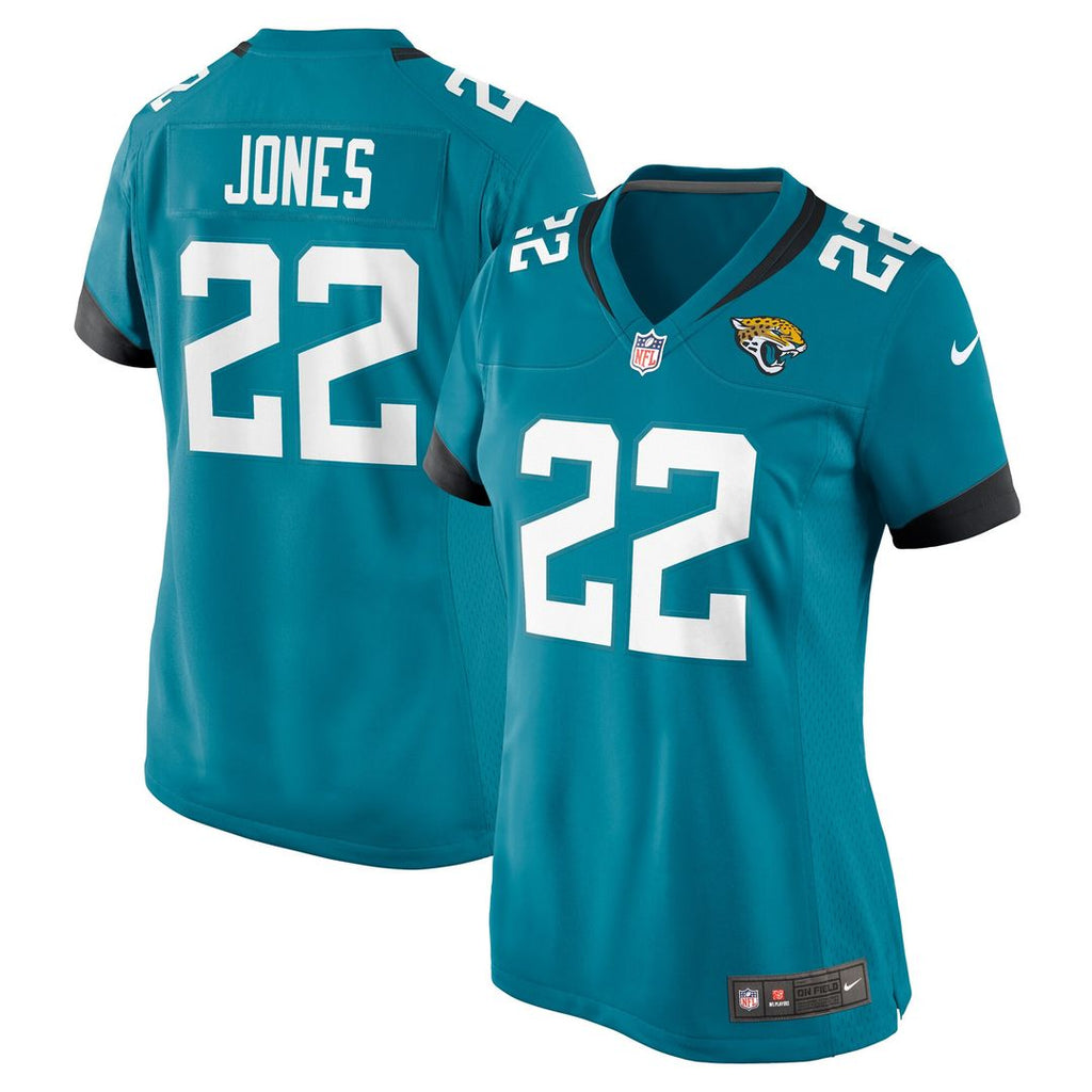 Jarrian Jones Jacksonville Jaguars Nike Women's  Game Jersey -  Teal