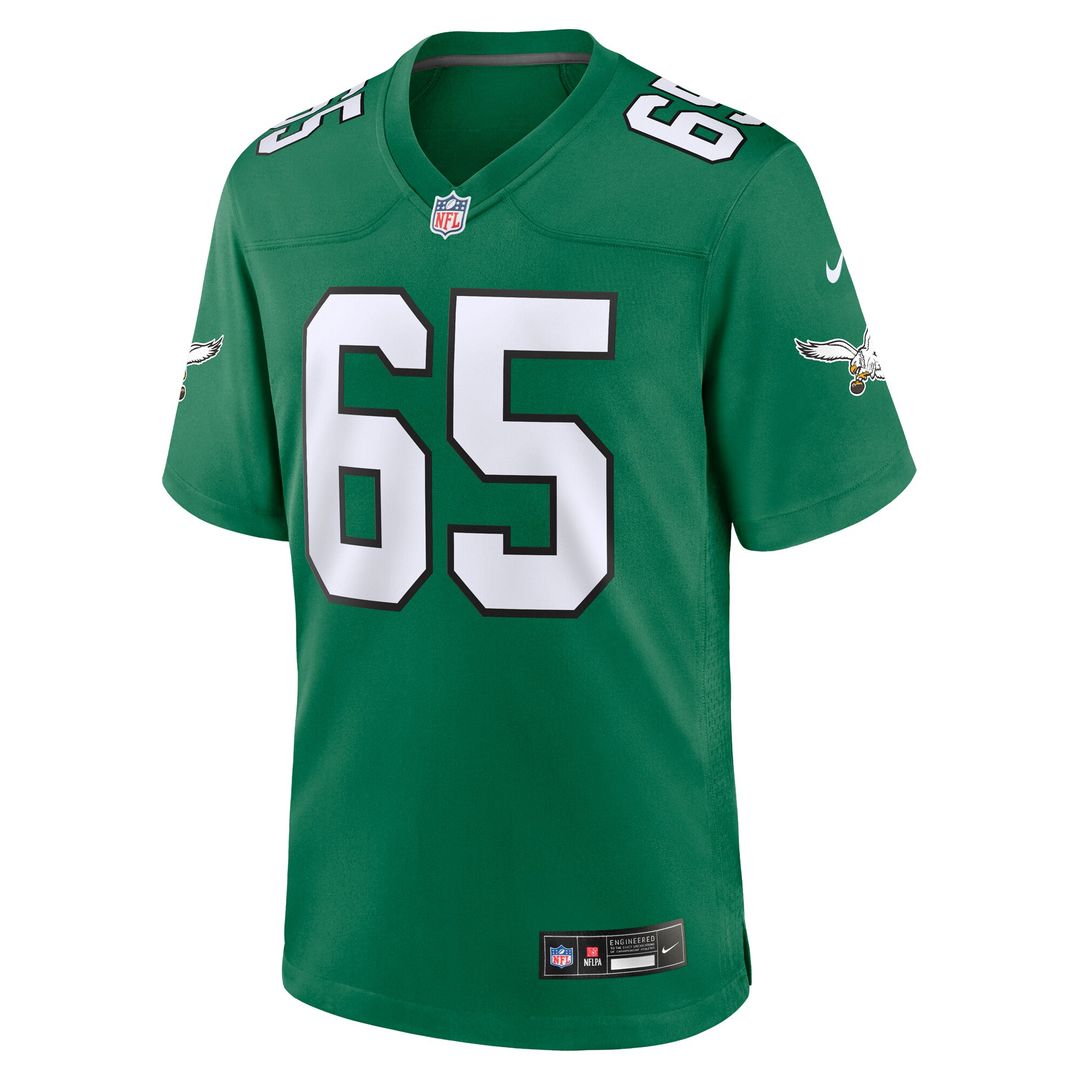 Lane Johnson Philadelphia Eagles Nike Alternate Game Jersey - Kelly Green