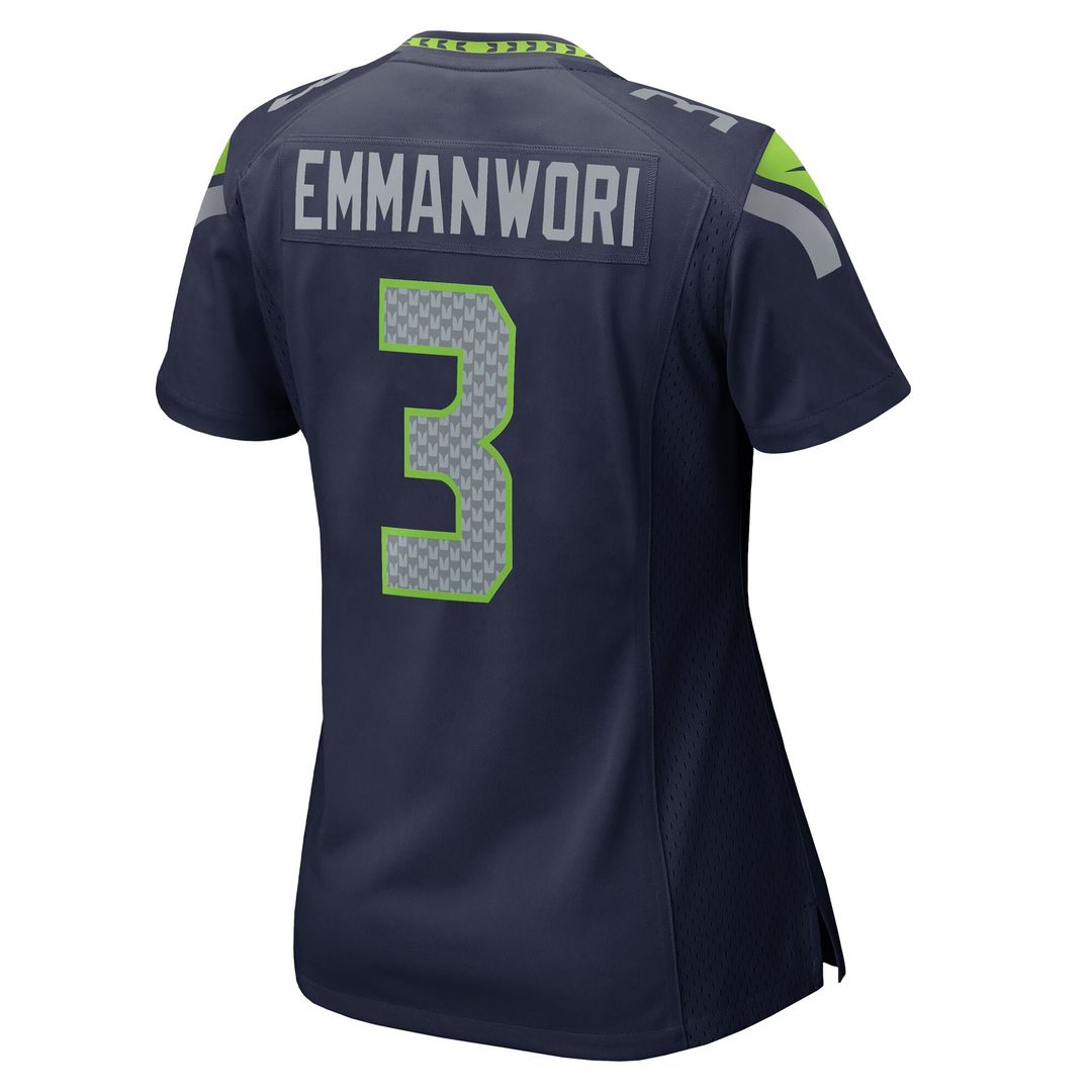 Nick Emmanwori Seattle Seahawks Nike Women's Team Game Jersey -  College Navy