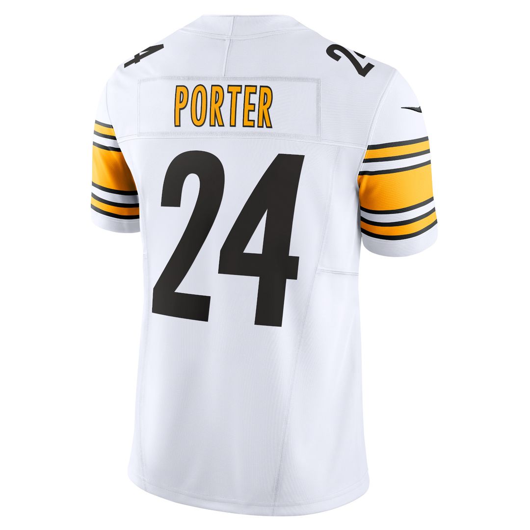 Joey Porter Jr. Pittsburgh Steelers Nike  Vapor F.U.S.E. Limited Jersey - White