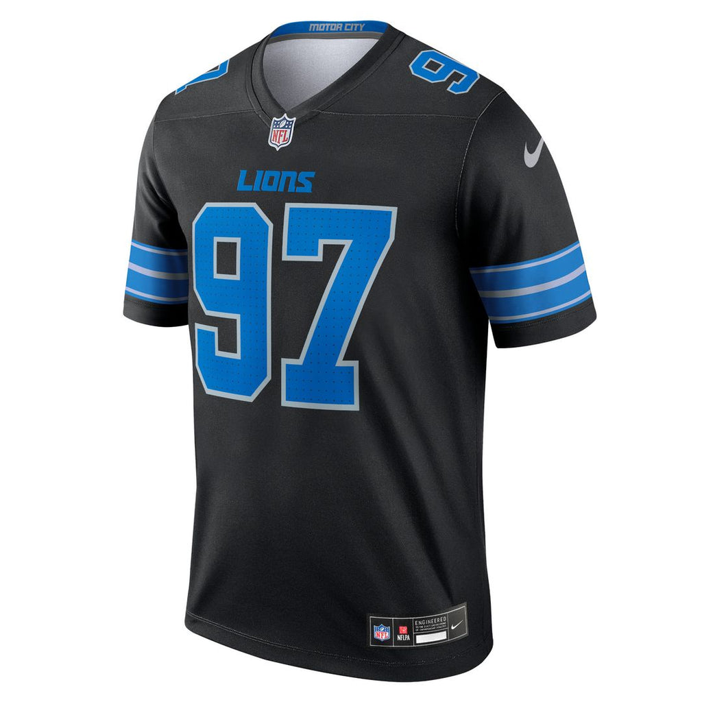 Aidan Hutchinson Detroit Lions Nike Legend Player Performance Top - Black