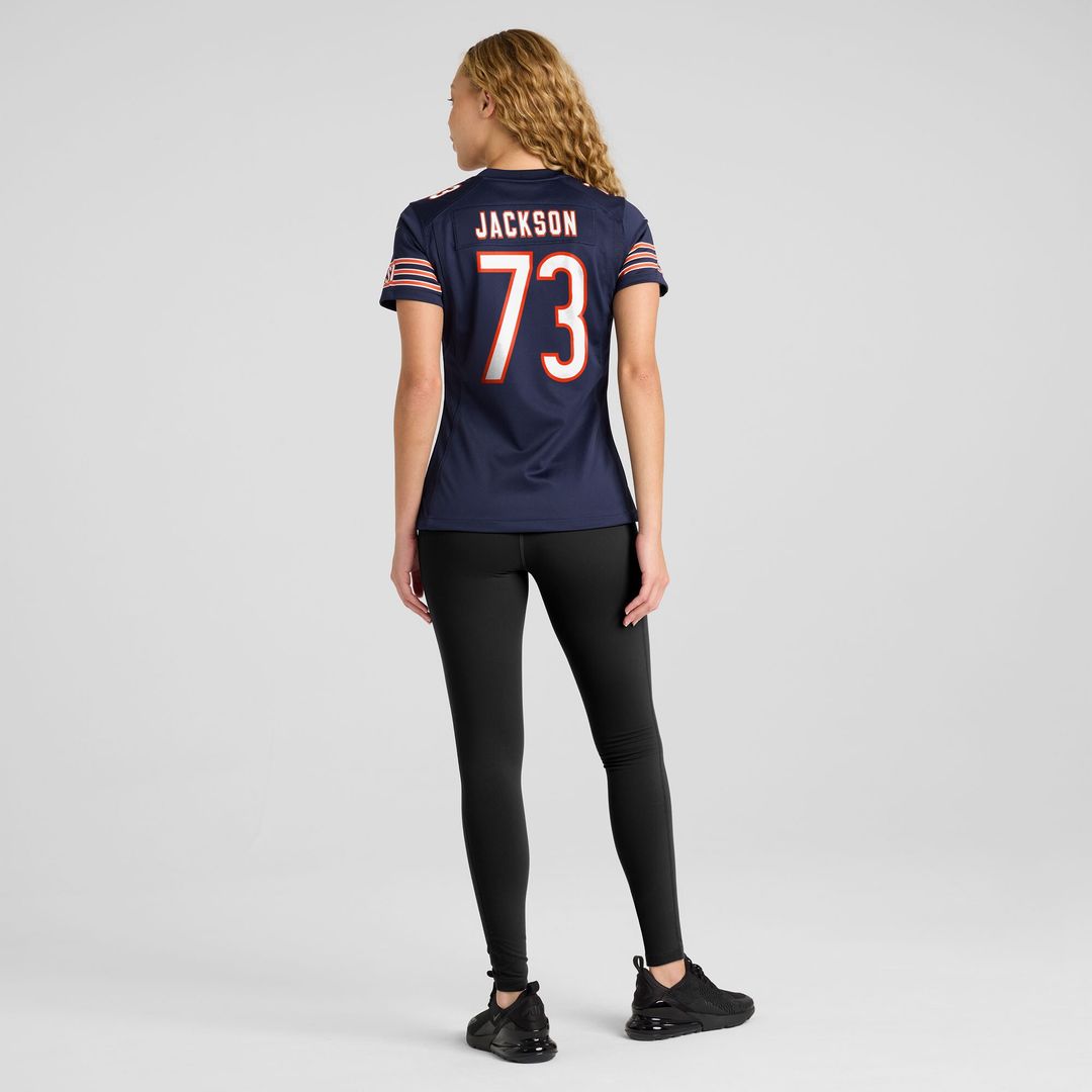 Jonah Jackson Chicago Bears Nike Women's Team Game Jersey -  Navy