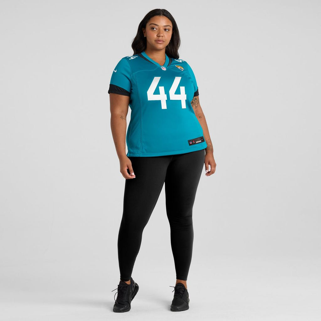 Travon Walker Jacksonville Jaguars Nike Women's Player Jersey - Teal